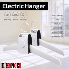 Portable and Folding Electric Hanger for Drying Clothes - E Hanger